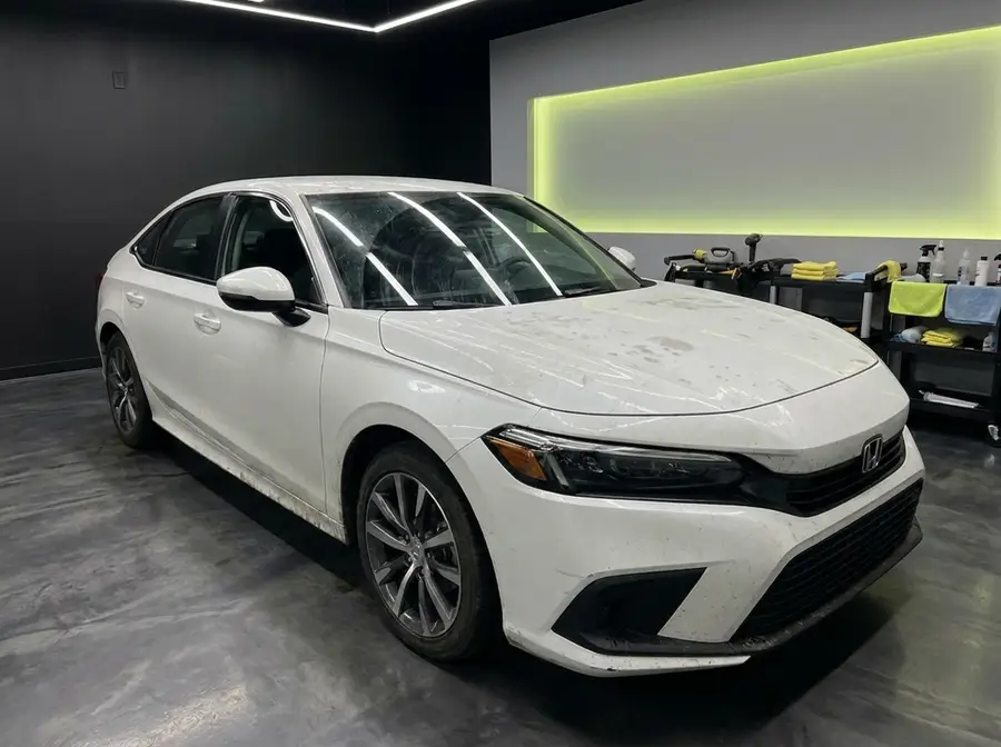 Paint Correction — Honda Civic — before